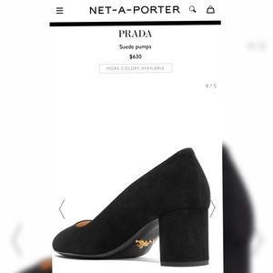 Prada Suede Pumps sz 36